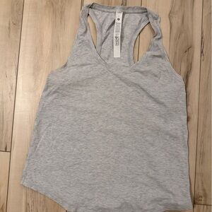Lululemon Athletica Light Gray Tank Top